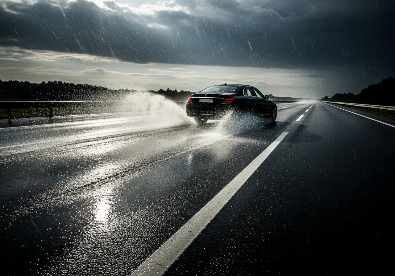 Aquaplaning nyáron: hogyan alakul ki és mit tehetsz ellene?